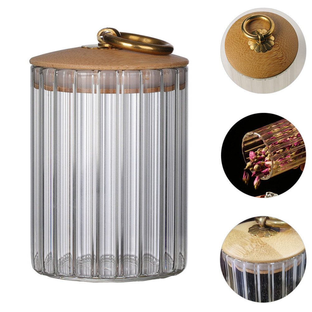 Food Storage Glass Containers - Szczelne szklane słoiki do przechowywania herbaty,
