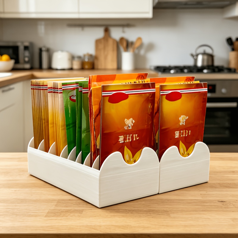 Food Storage No Plastic - Organizer na przyprawy kuchenne z 8