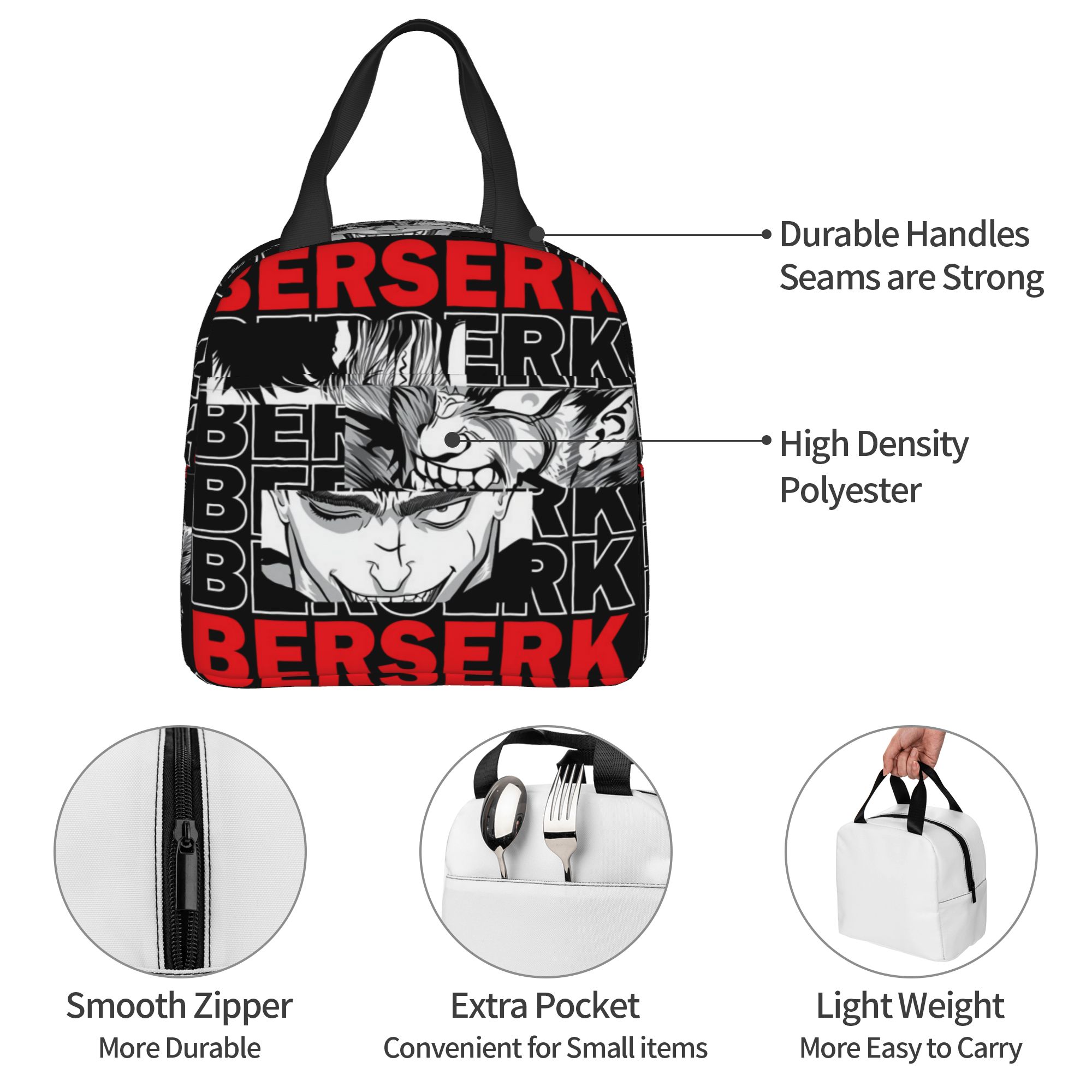 Food Storage Hot - Torba termiczna na lunch B-Berserks z