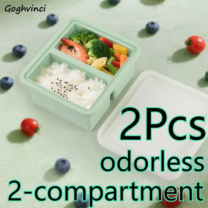 Food Storage With Compartments - Pojemnik na lunch, do mikrofalówki, z