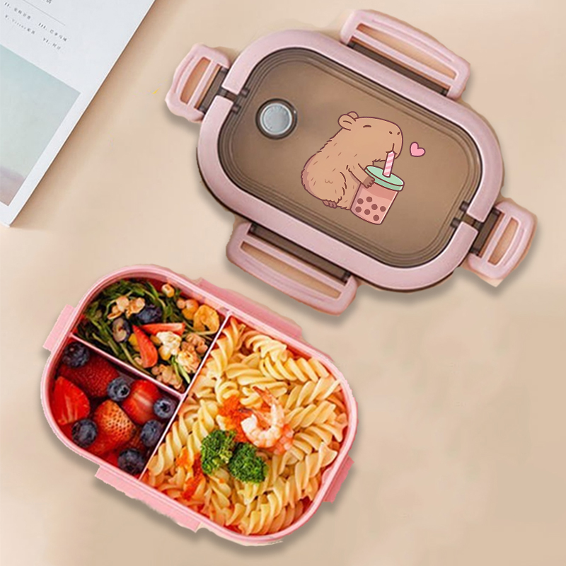 Food Storage And Container - Pudełko na lunch Bento z kapibarą,