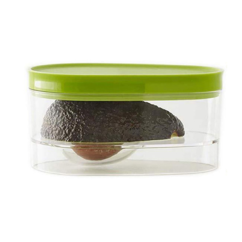 Food Storage And Container - Pojemnik na awokado, oszczędzający miejsce, plastikowy