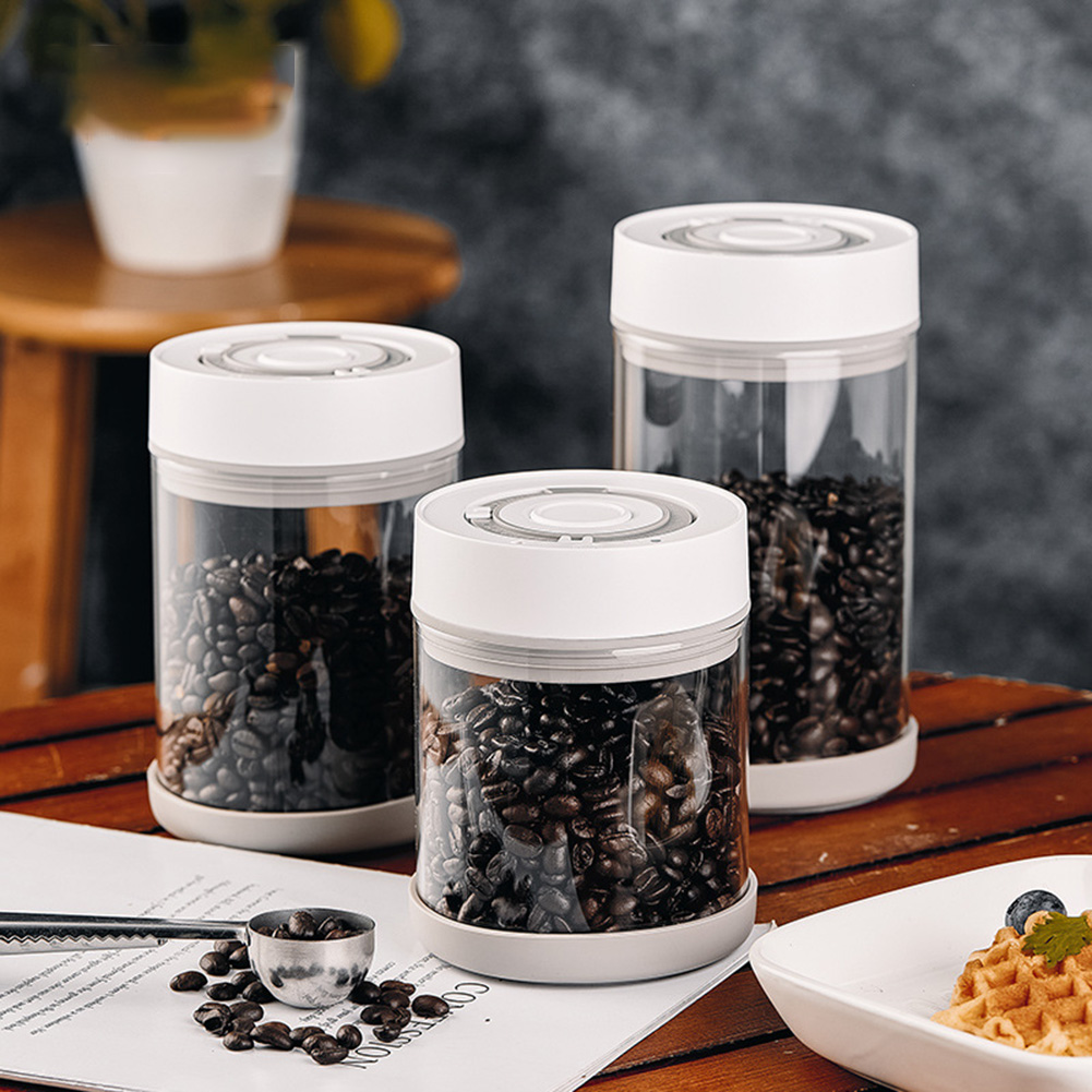 Food Storage Vacuum - Słoik na kawę ze szkła odpornego