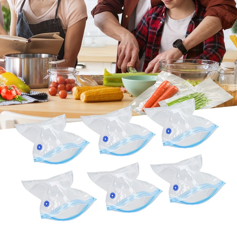 Food Storage Long Term - Profesjonalny zestaw worków do pakowania próżniowego