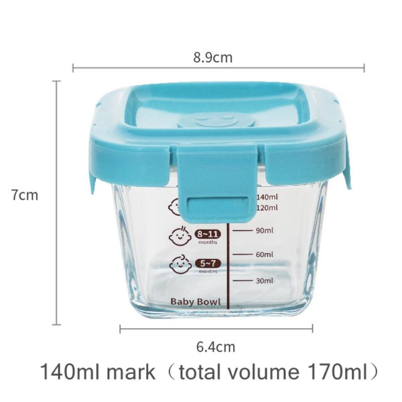 Food Storage Glass Containers - Odporny na ciepło pojemnik do przechowywania
