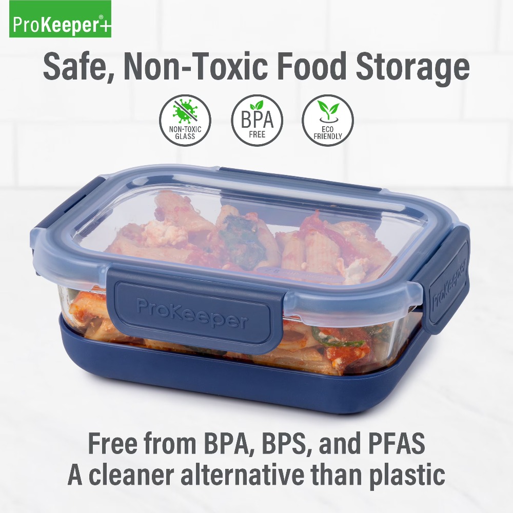 Szklany pojemnik na żywność o  – Food Storage Glass Containers recenzja i cena