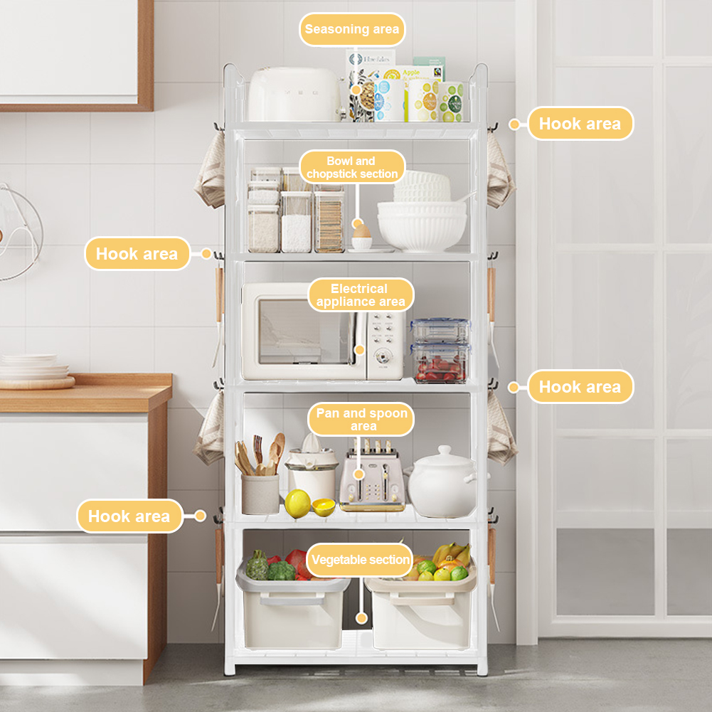5-poziomowy regał magazynowy o – Food Storage Shelving recenzja i cena