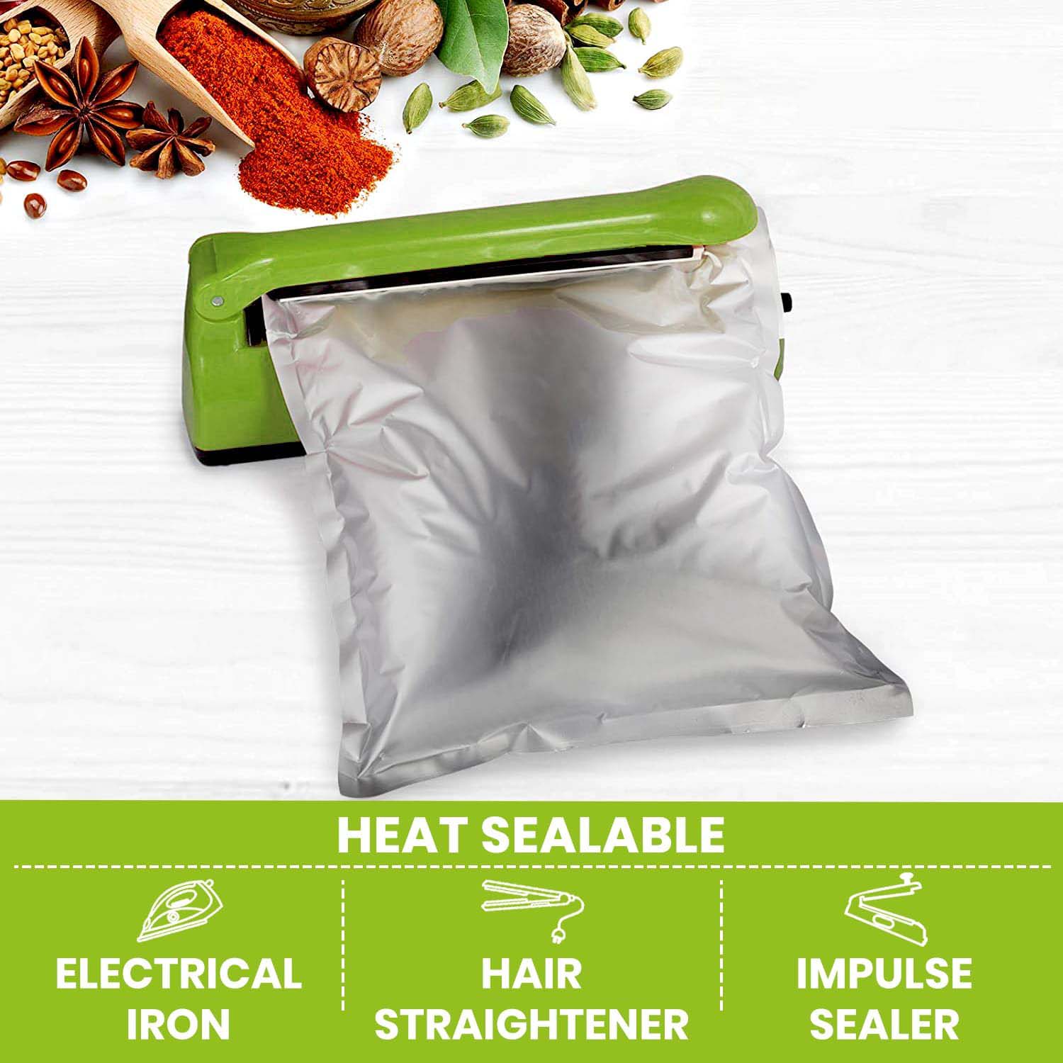 Srebrne aluminiowe worki mylar – Food Storage Long Term recenzja i cena