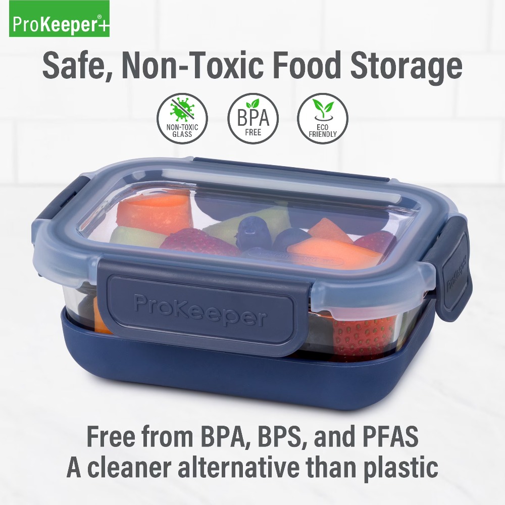 2 sztuki szklanych pojemników  – Food Storage Glass Containers recenzja i cena