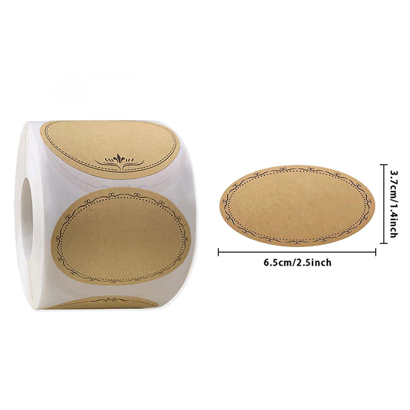 250 Naklejek/Rolka 6,35*3,55cm – Food Storage Labels recenzja i cena