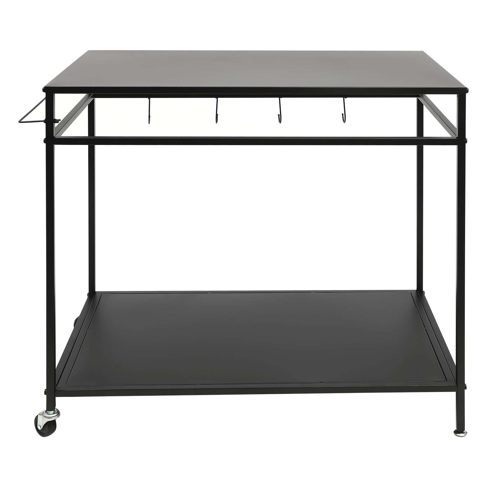 Dwupoziomowy, mobilny stół do  – Food Storage Shelving recenzja i cena