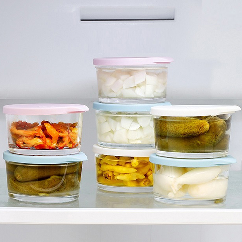 ● Okrągły pojemnik do przechow – Food Storage Glass Containers recenzja i cena