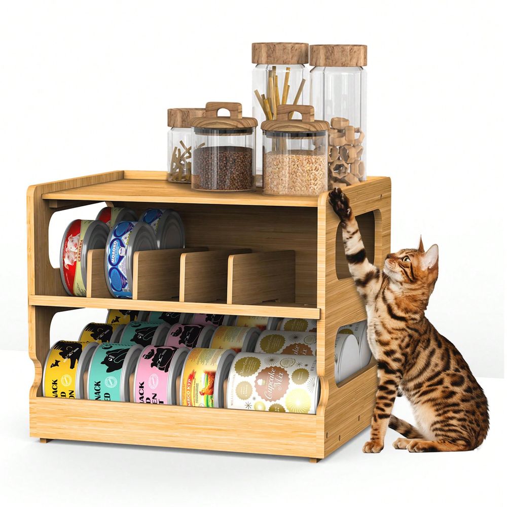 Stojący organizer na karmę dla – Food Storage Dispenser recenzja i cena