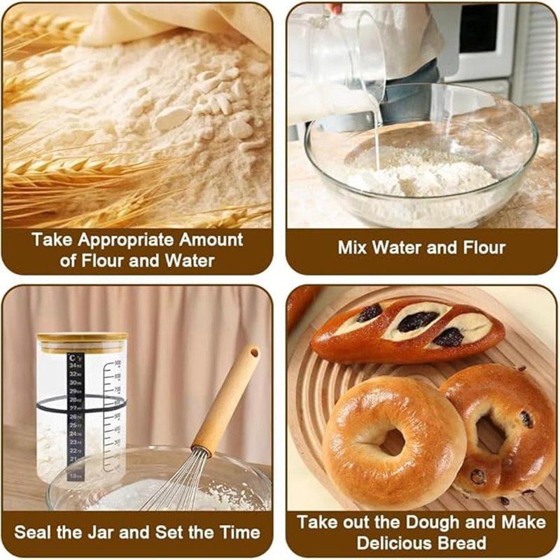 Zestaw do fermentacji chleba n – Food Storage Glass Containers recenzja i cena