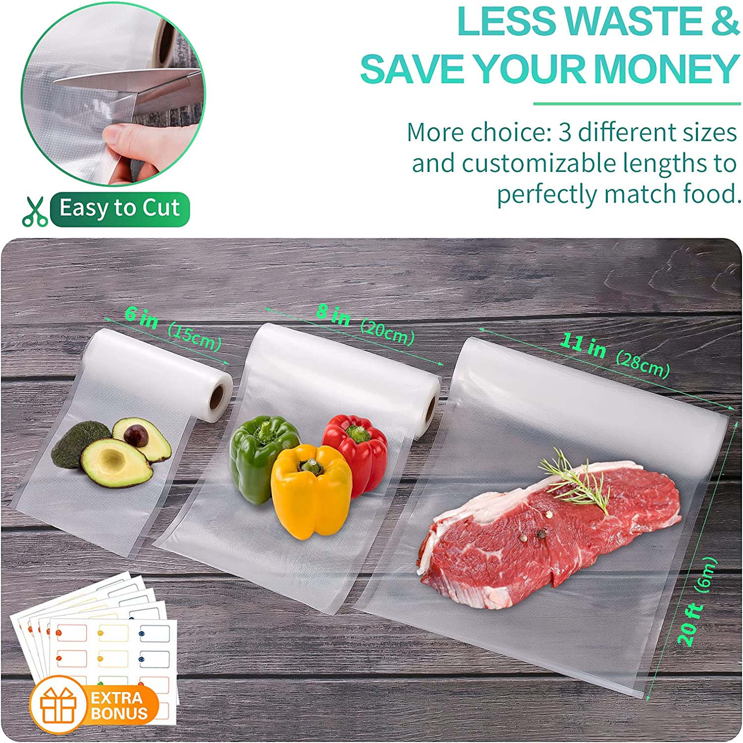 Worki do pakowania próżniowego – Food Storage Vacuum recenzja i cena