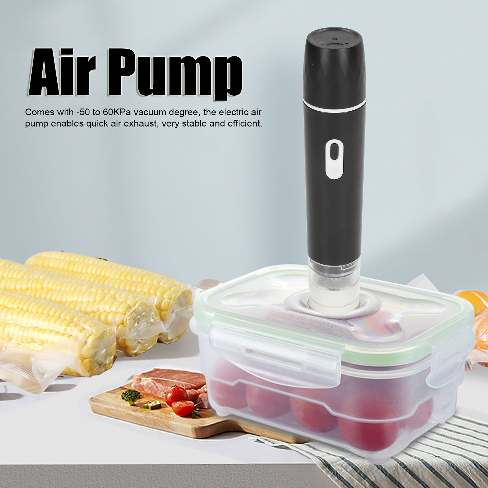 Elektryczna pompka powietrza,  – Food Storage Vacuum recenzja i cena