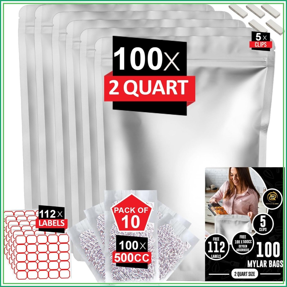 100 szt. worków mylarowych o p – Food Storage Long Term recenzja i cena
