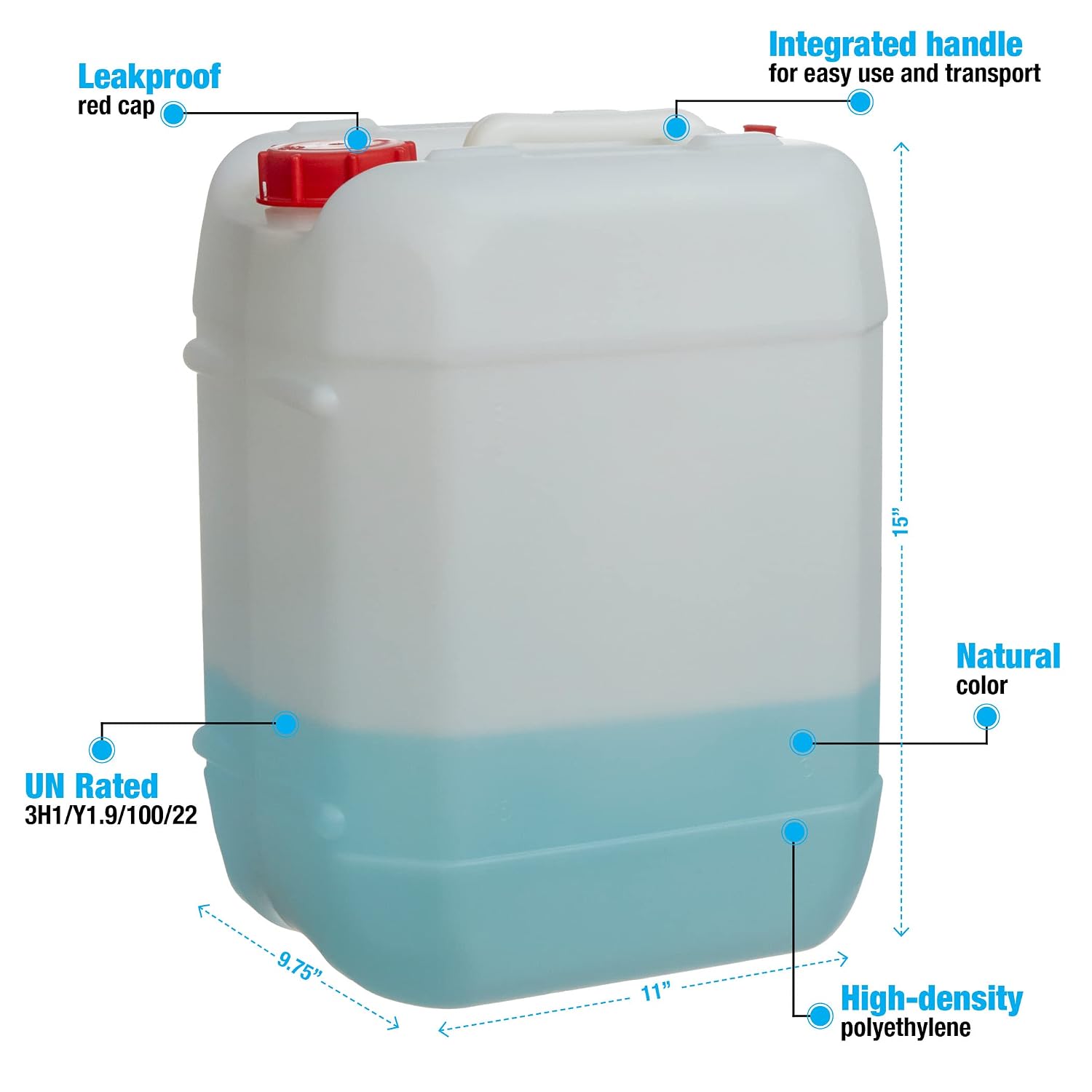 5-galonowy, sztaplowany plasti – Food Storage And Container recenzja i cena