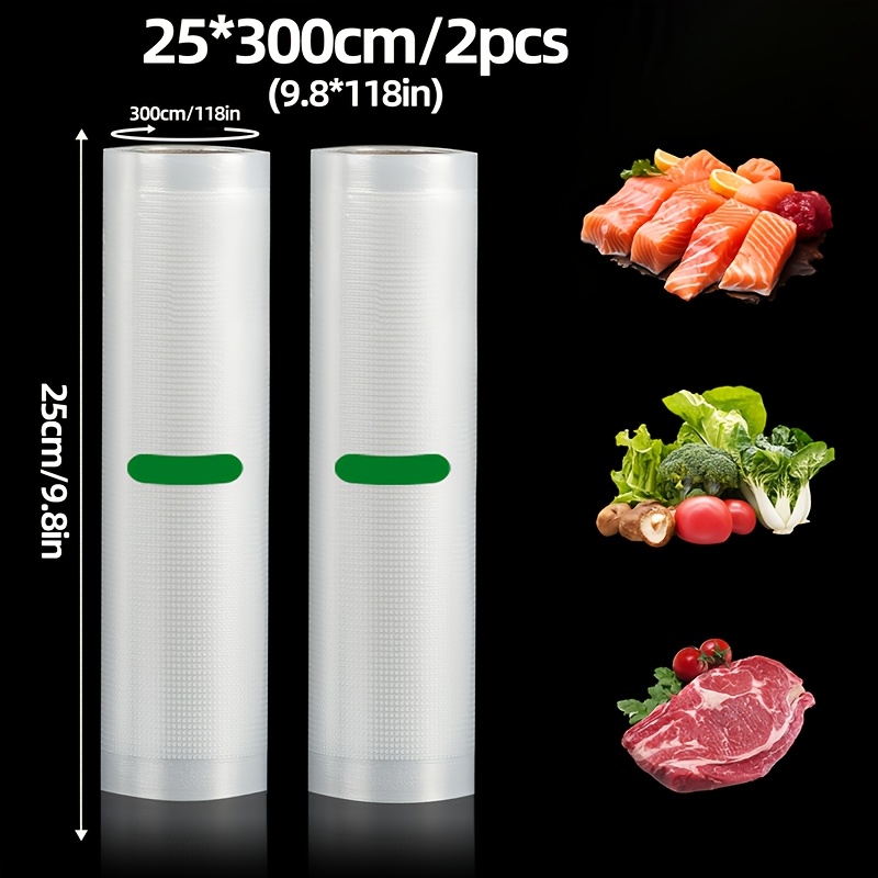2-pak rolek do pakowania próżn – Food Storage Vacuum Seal recenzja i cena