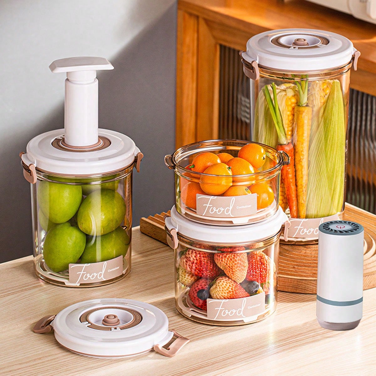 1 Pojemnik kuchenny do próżnio – Food Storage Vacuum recenzja i cena