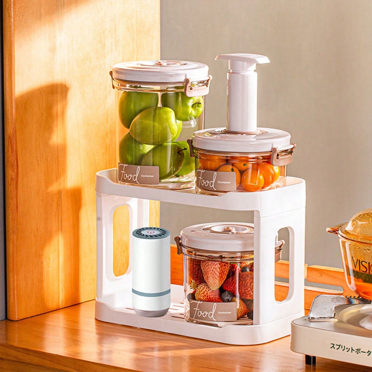 1 Pojemnik kuchenny do próżnio – Food Storage Vacuum recenzja i cena