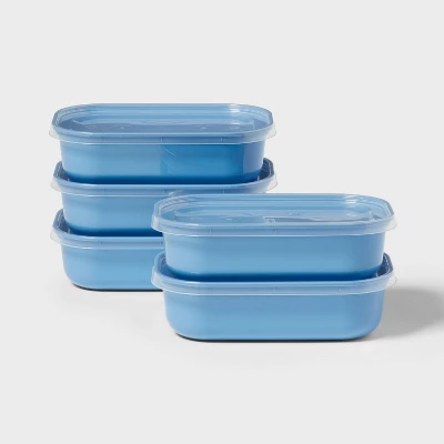 2026 Nowe Niebieskie Pojemniki – Food Storage With Compartments recenzja i cena
