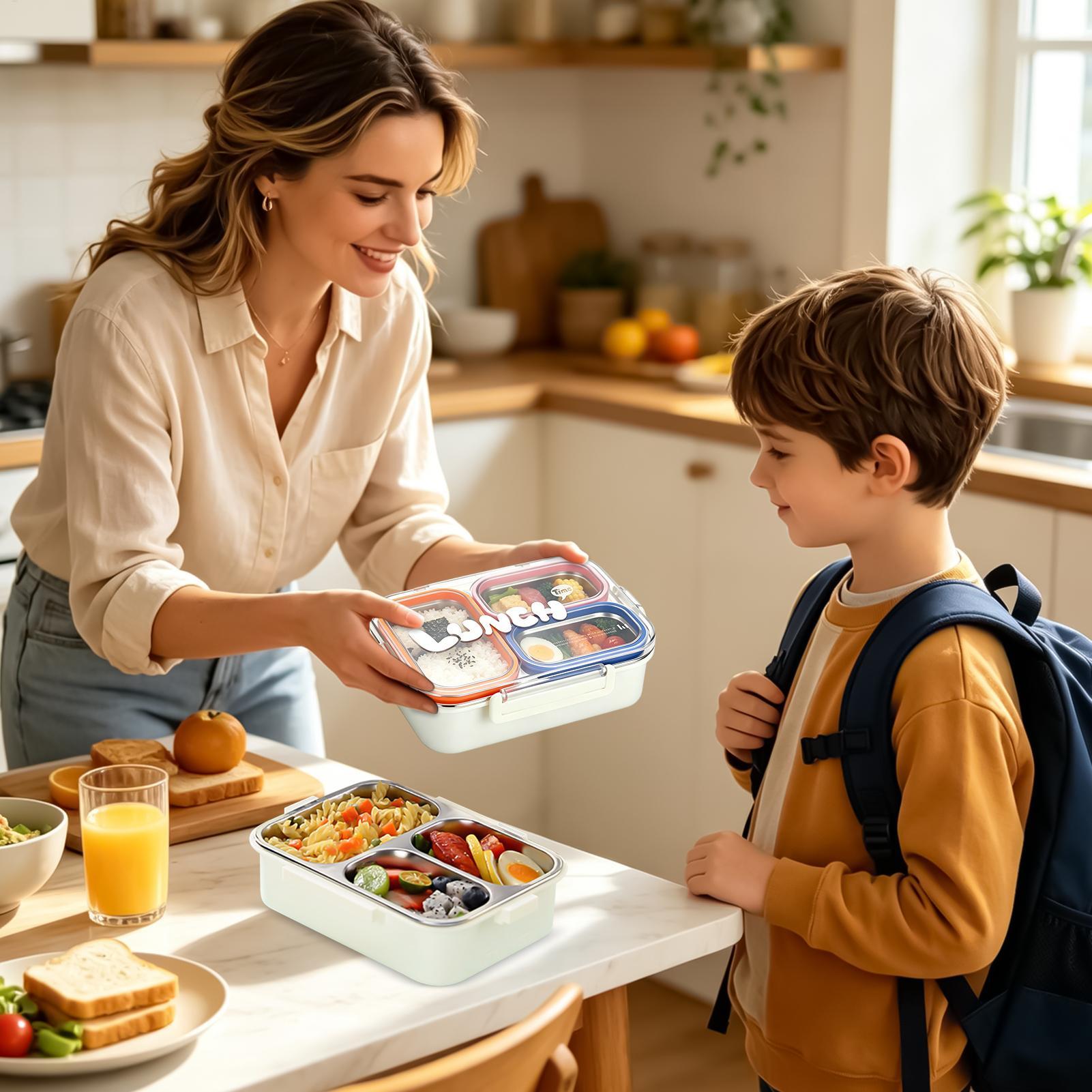 Pojemnik na lunch ze stali nie – Food Storage With Compartments recenzja i cena