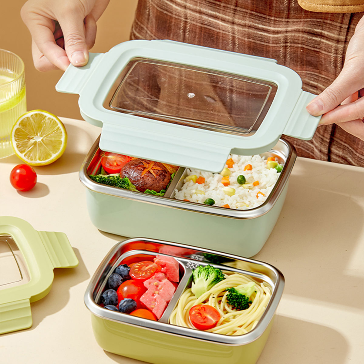 Pojemnik na lunch z mikrofalów – Food Storage Hot recenzja i cena