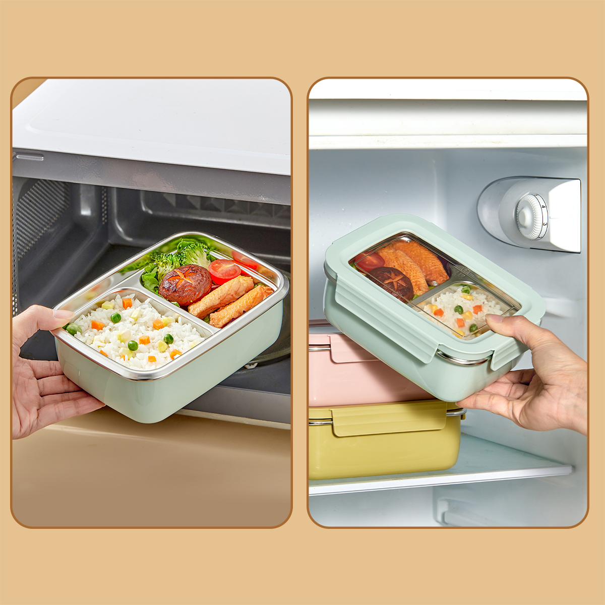 Pojemnik na lunch z mikrofalów – Food Storage Hot recenzja i cena