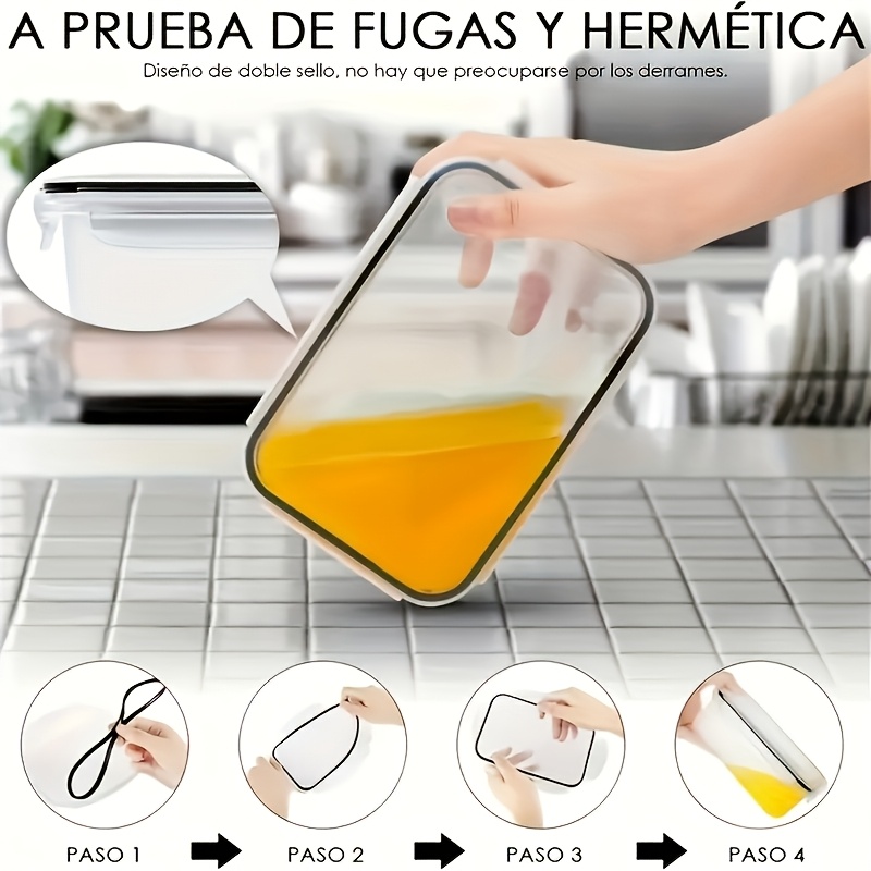 Zestaw 8 sztuk zawiera 4 pojem – Food Storage Method recenzja i cena