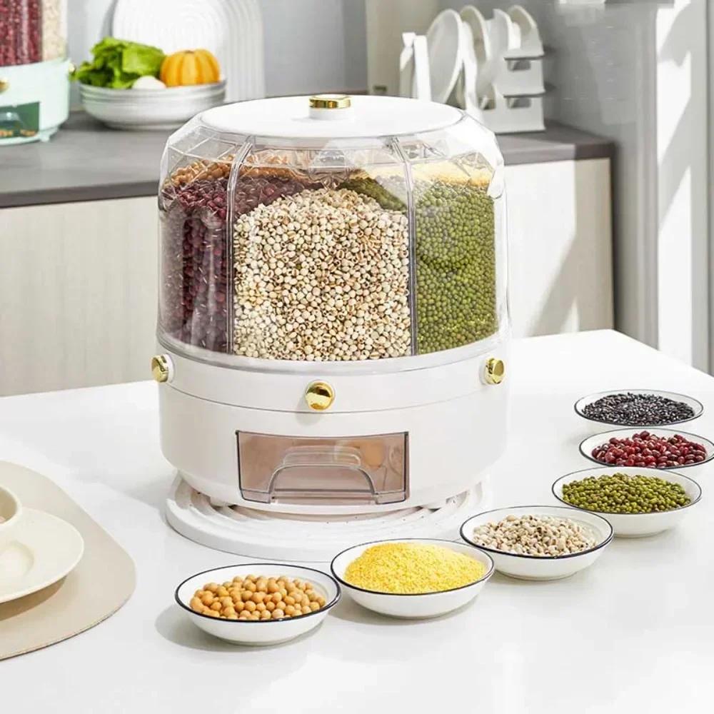 Dozownik obrotowy na żywność,  – Food Storage No Plastic recenzja i cena