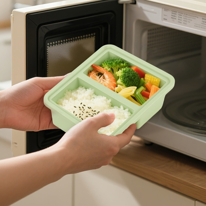 Pojemnik na lunch, do mikrofal – Food Storage With Compartments recenzja i cena