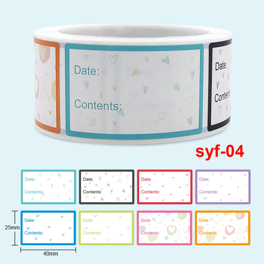 Bezpieczna data Katalog żywnoś – Food Storage Labels recenzja i cena