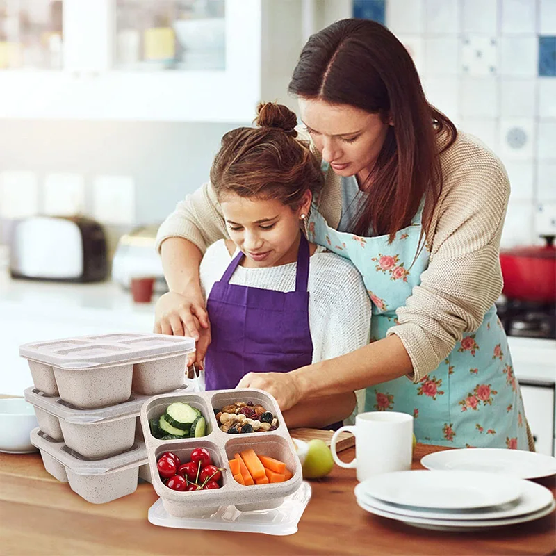 4-siatkowe pudełko do przechow – Food Storage With Compartments recenzja i cena