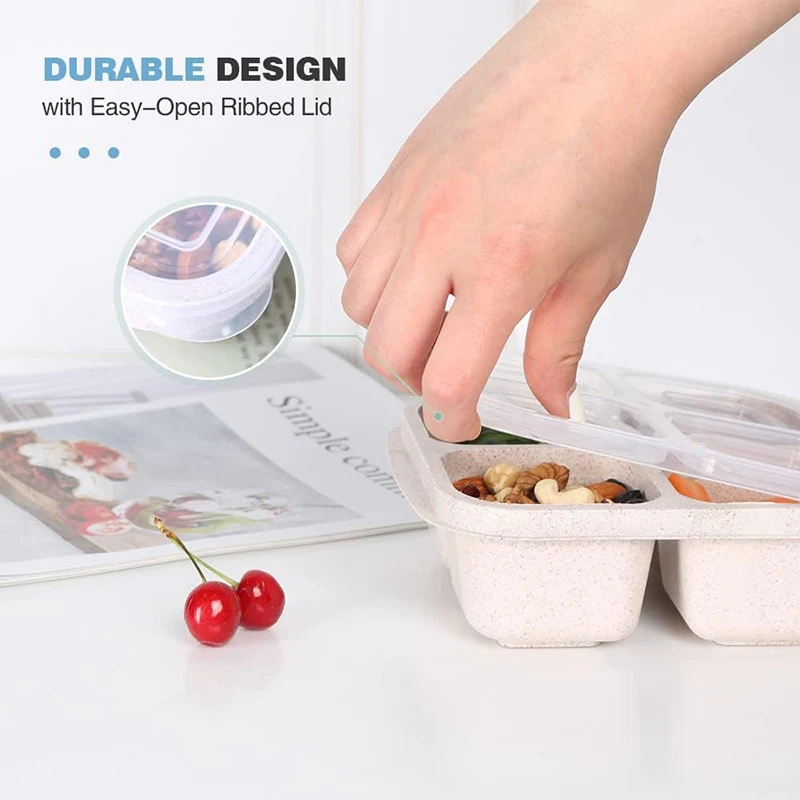 4-siatkowe pudełko do przechow – Food Storage With Compartments recenzja i cena