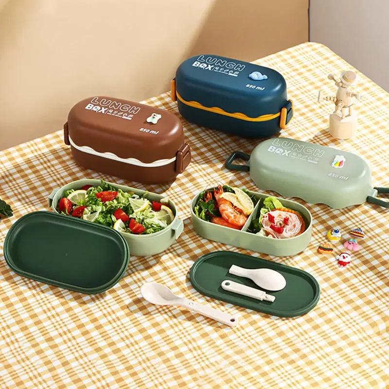 Pudełko na drugie śniadanie o  – Food Storage With Compartments recenzja i cena
