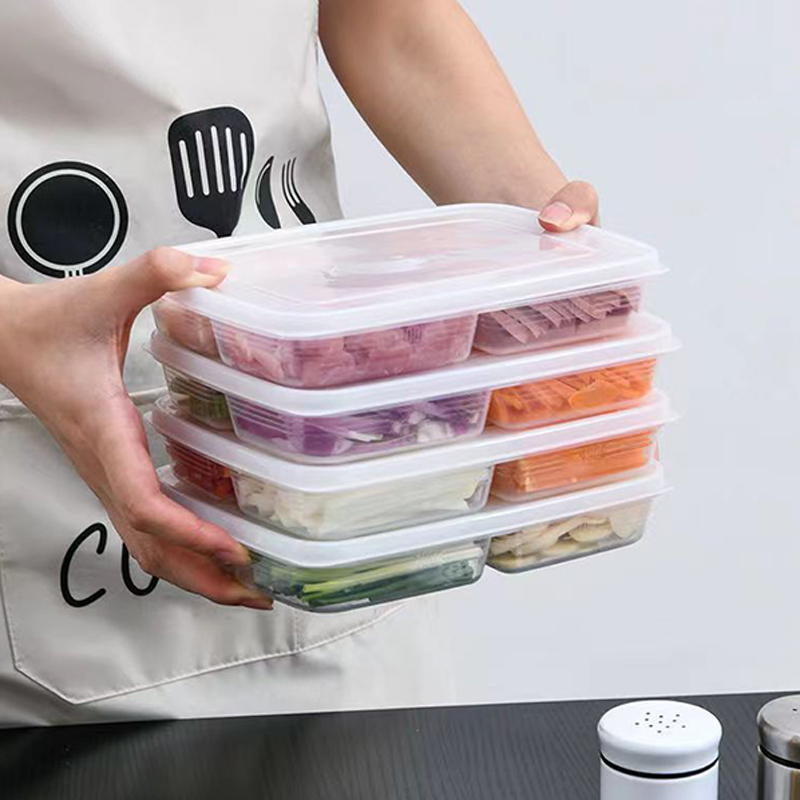 Nowy【4-przegródkowy plastikowy – Food Storage With Compartments recenzja i cena