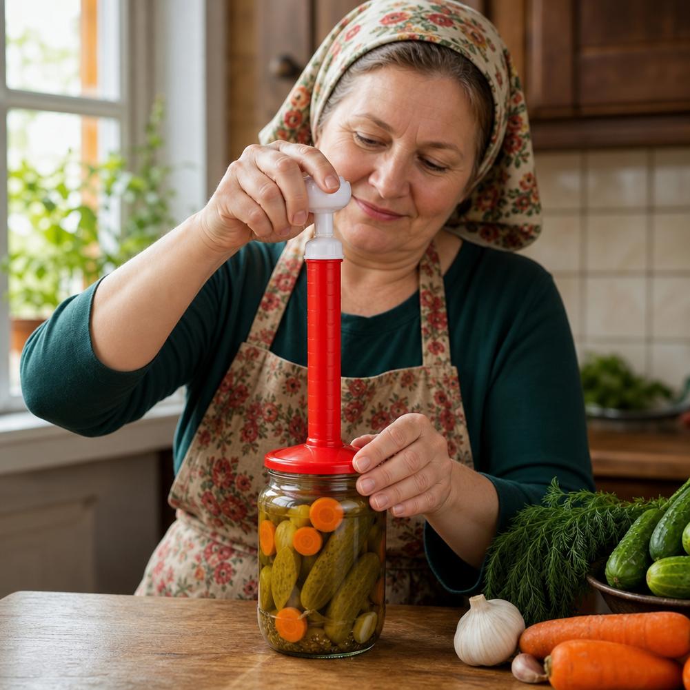 Pokrywki do słoików z funkcją  – Food Storage Vacuum Seal recenzja i cena