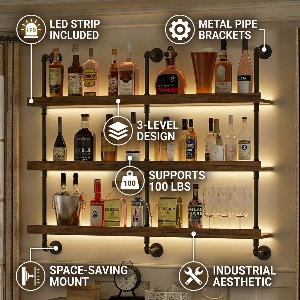 Półka na wino do montażu na śc – Food Storage Shelving recenzja i cena