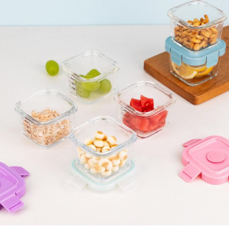Odporny na ciepło pojemnik do  – Food Storage Glass Containers recenzja i cena