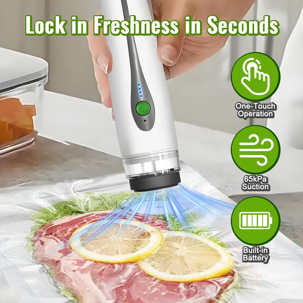Automatyczna mini pakowarka pr – Food Storage Vacuum recenzja i cena
