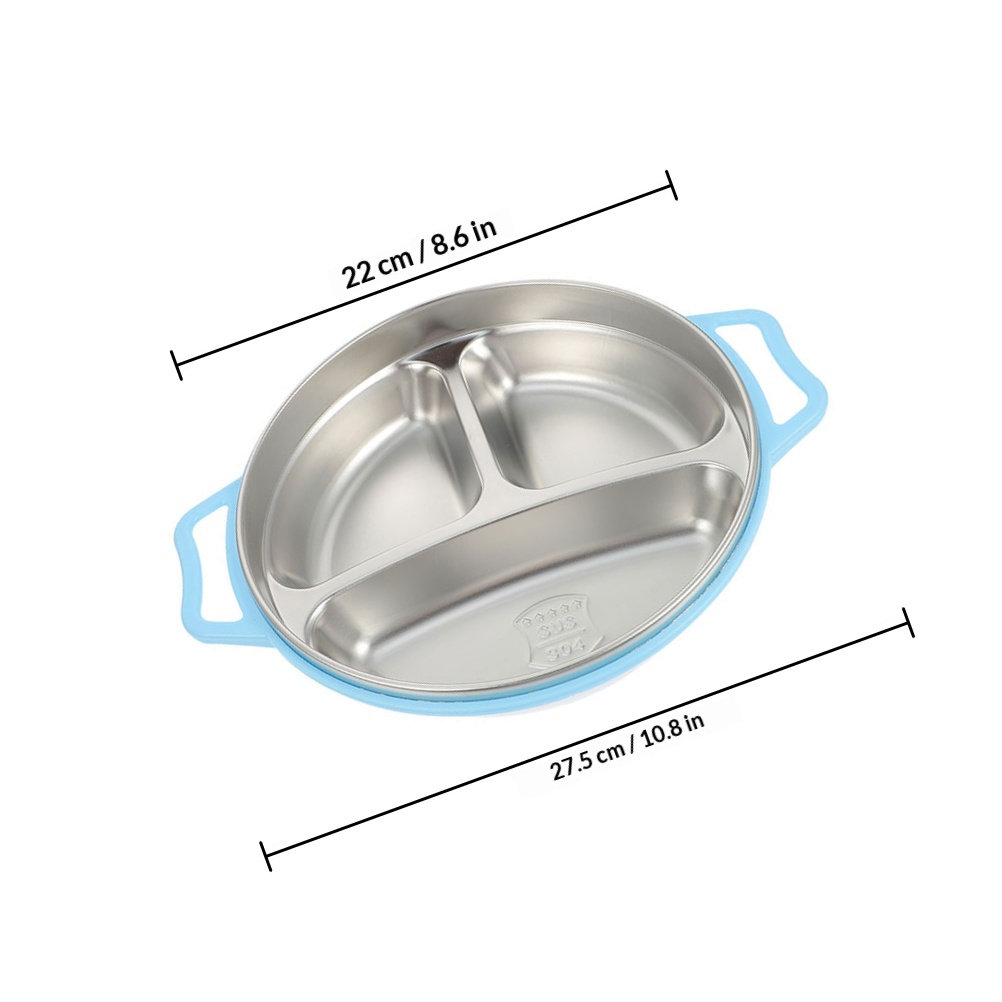Dzielona miska ze stali nierdz – Food Storage With Compartments recenzja i cena