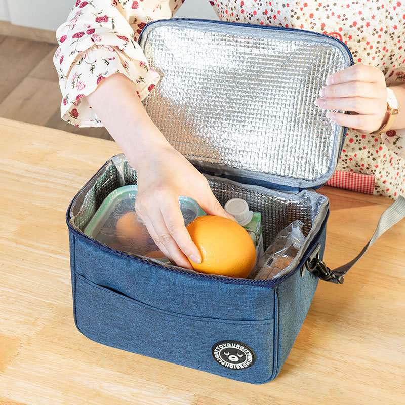 Kwadratowa Izolowana Torba na  – Food Storage To Keep Warm recenzja i cena