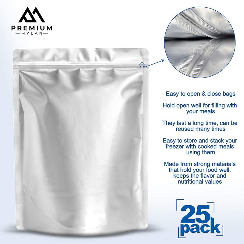 25 Torebek Mylarowych - 25x35  – Food Storage Long Term recenzja i cena