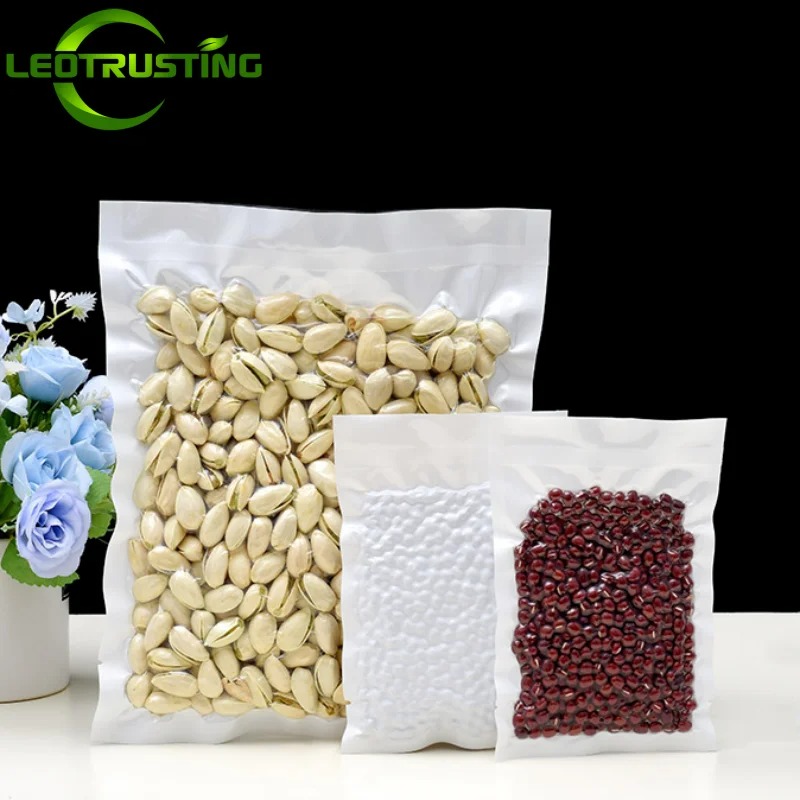 100 szt. Przezroczyste, białe  – Food Storage Long Term recenzja i cena