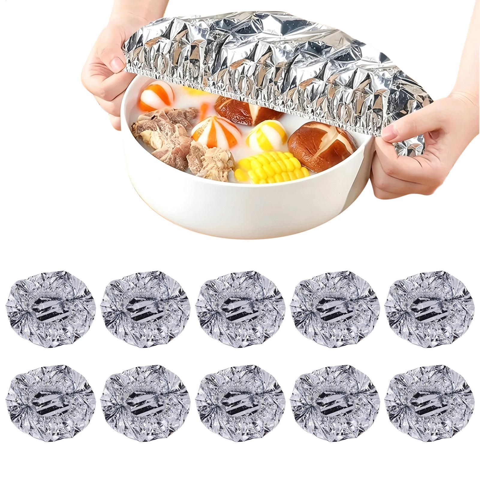 10 szt. Aluminiowe Pokrywki Iz – Food Storage To Keep Warm recenzja i cena