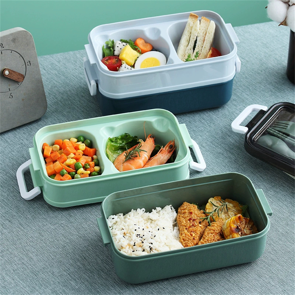 1 szt. Pudełko na lunch dwuwar – Food Storage With Compartments recenzja i cena