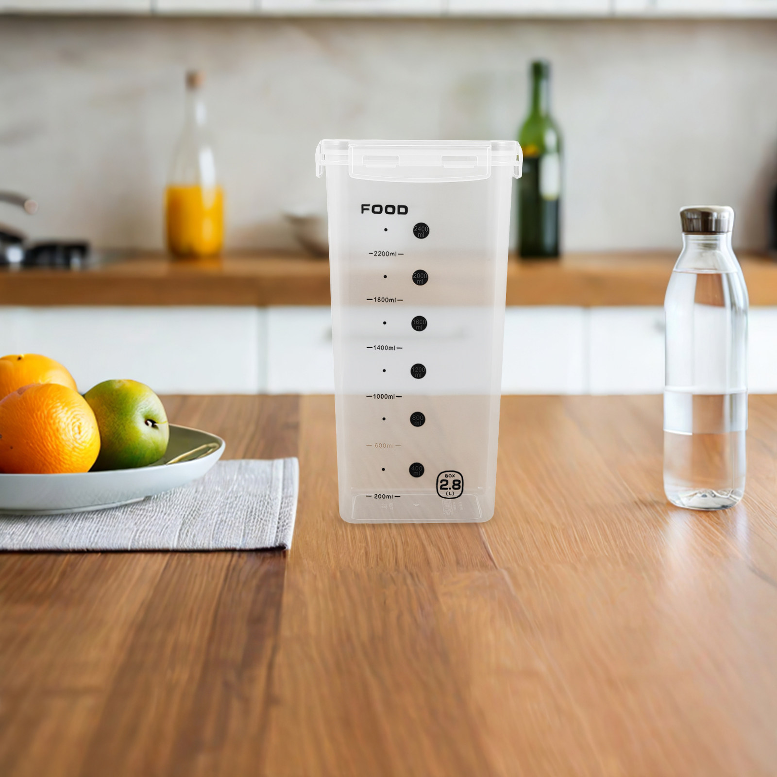 2 sztuki przezroczystych pojem – Food Storage Dispenser recenzja i cena